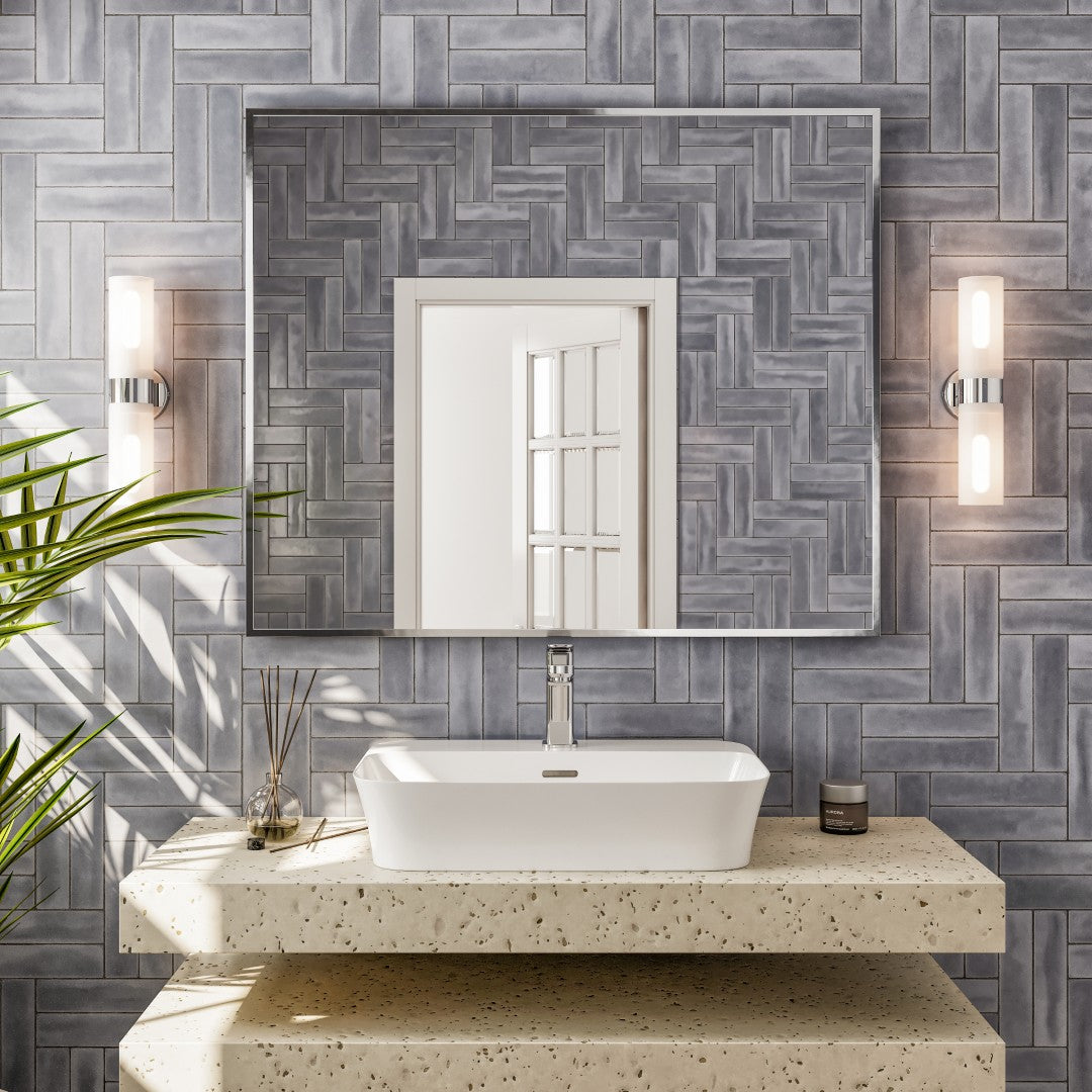 Eviva Sax Metal Framed Mirror