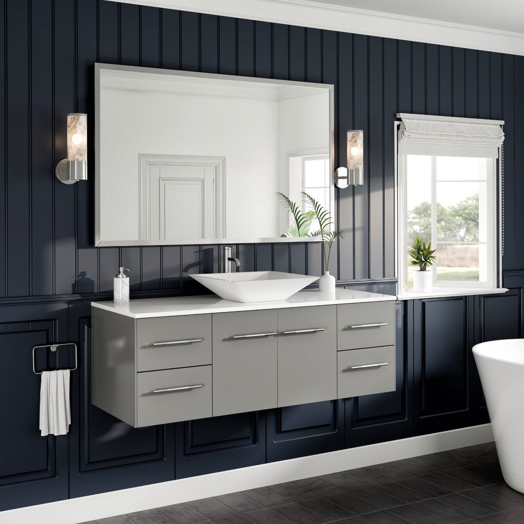 Eviva Sax Metal Framed Mirror