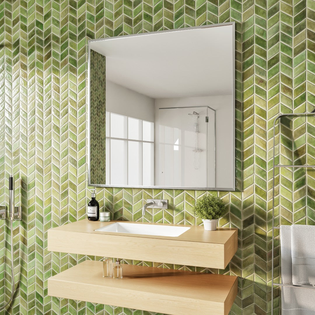 Eviva Sax Metal Framed Mirror