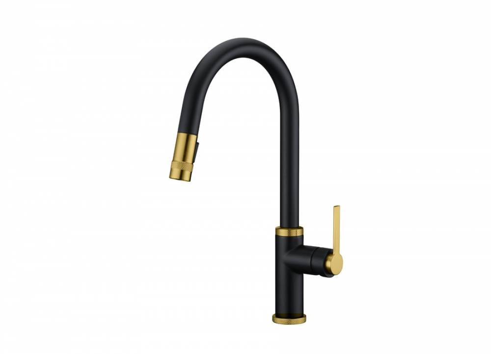 Dawn Single Lever Pull-out Spray Kitchen Faucet AB50 3658