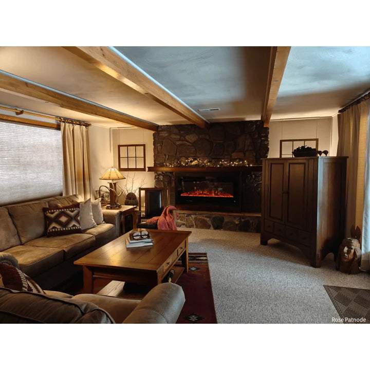 Touchstone Sideline® 50 Recessed Smart Electric Fireplace with Heat – 80004