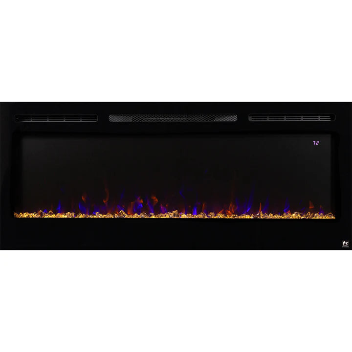Touchstone Sideline® 50 Recessed Smart Electric Fireplace with Heat – 80004