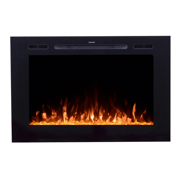 Touchstone The Forte® 40" Recessed Smart Electric Fireplace with Heat – 80006