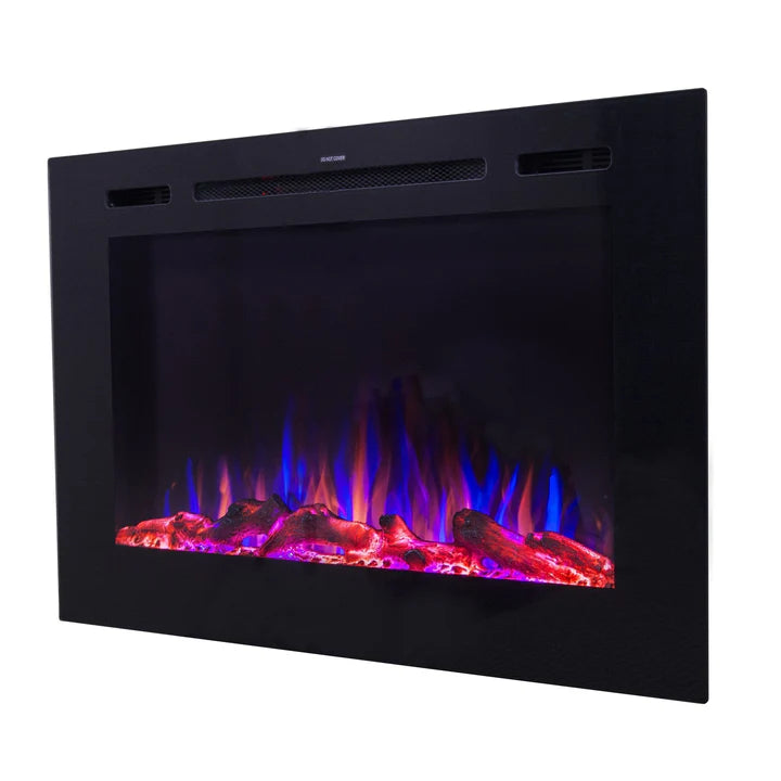 Touchstone The Forte® 40" Recessed Smart Electric Fireplace with Heat – 80006