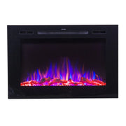 Touchstone The Forte® 40" Recessed Smart Electric Fireplace with Heat – 80006
