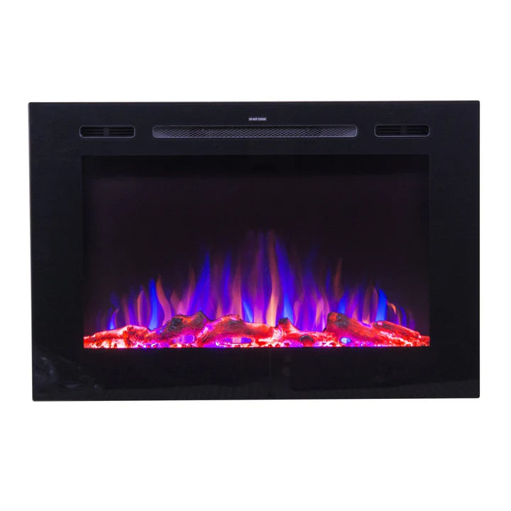 Touchstone The Forte® 40" Recessed Smart Electric Fireplace with Heat – 80006