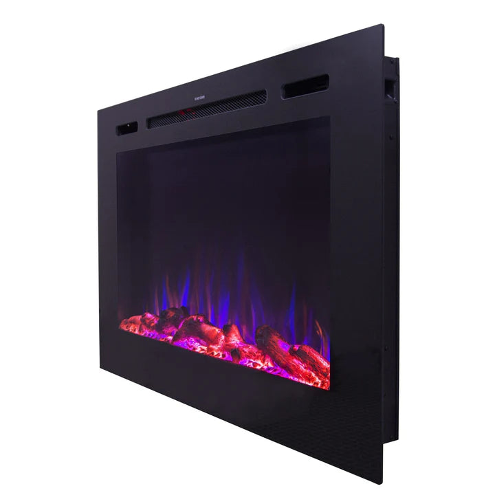 Touchstone The Forte® 40" Recessed Smart Electric Fireplace with Heat – 80006