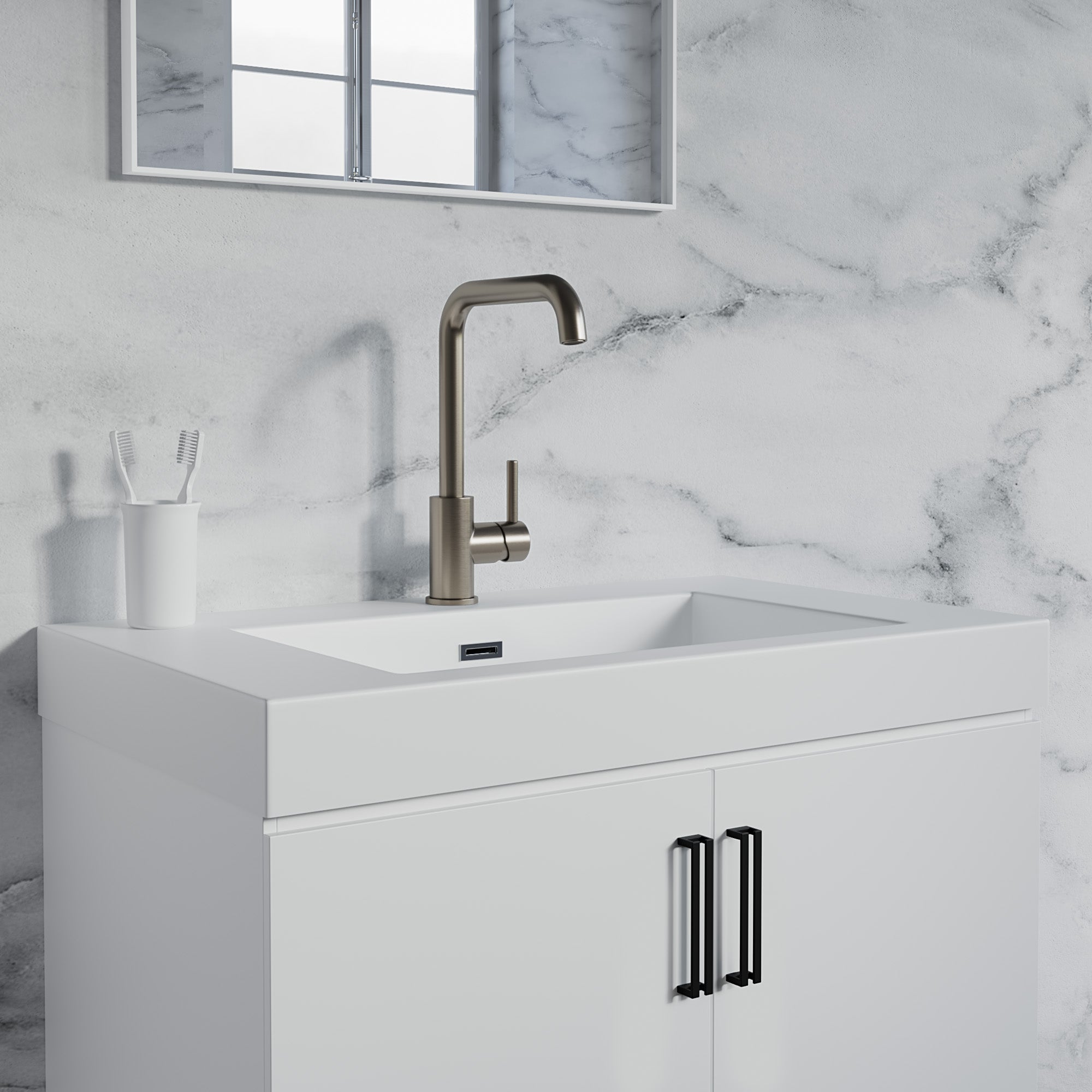 Single Handle Lavatory Faucet - 8001 008