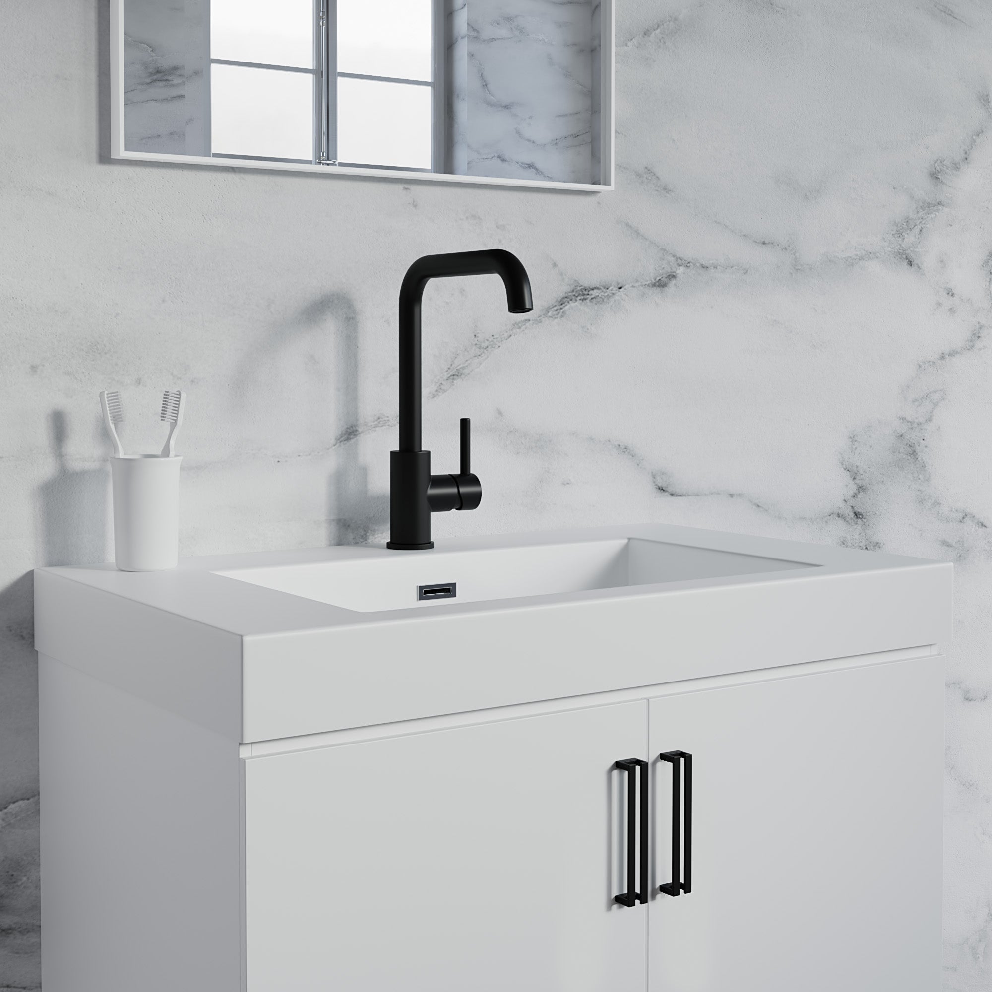 Single Handle Lavatory Faucet - 8001 008