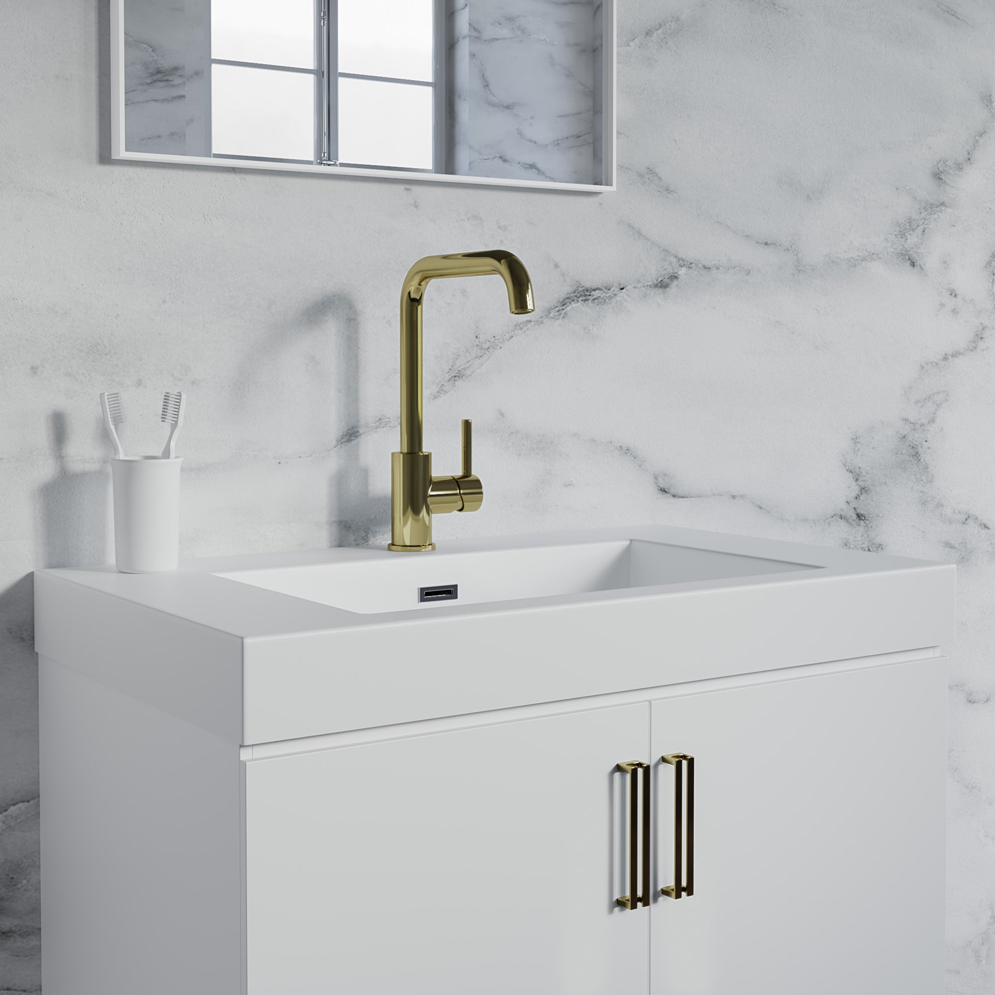 Single Handle Lavatory Faucet - 8001 008