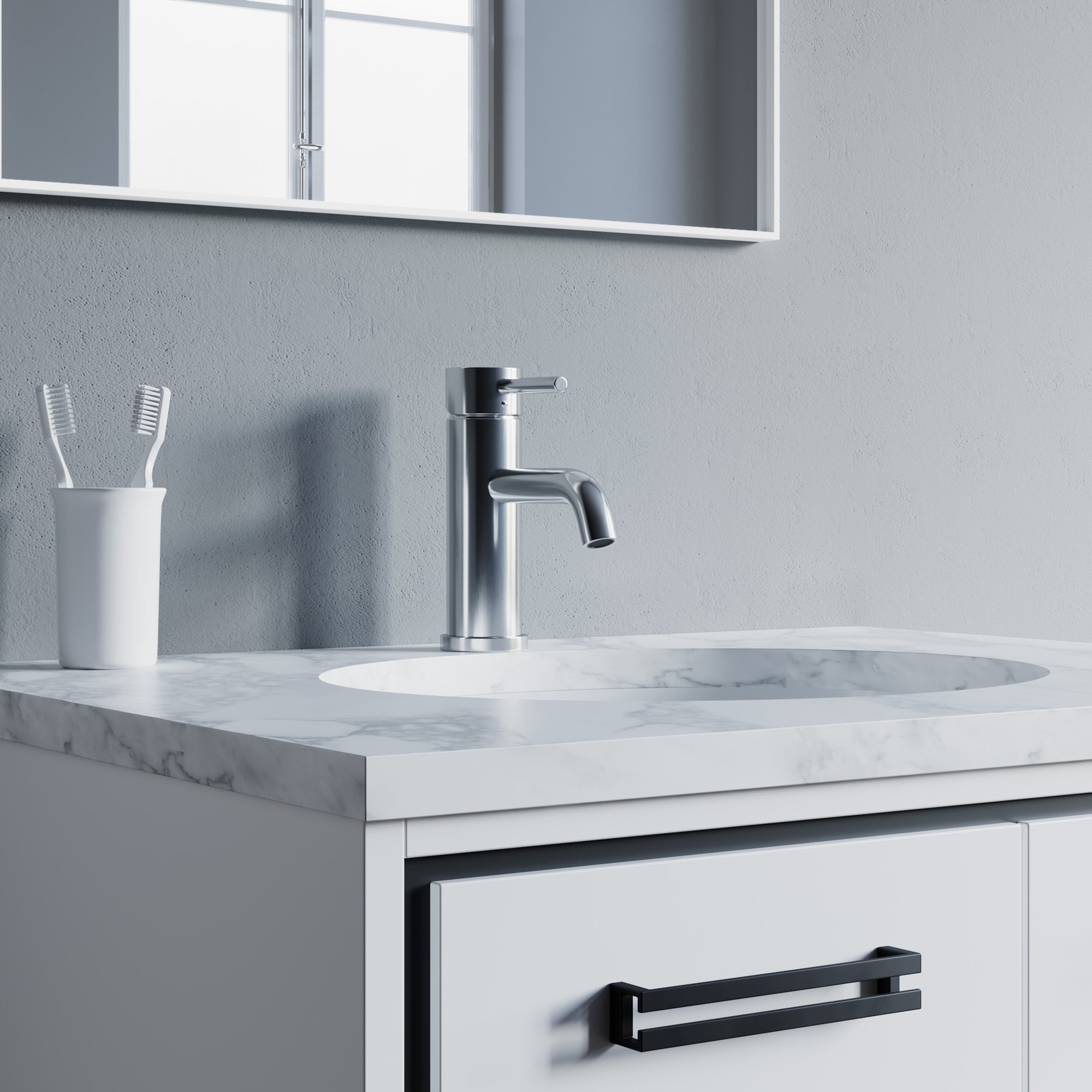 Single Handle Lavatory Faucet - 8001 011