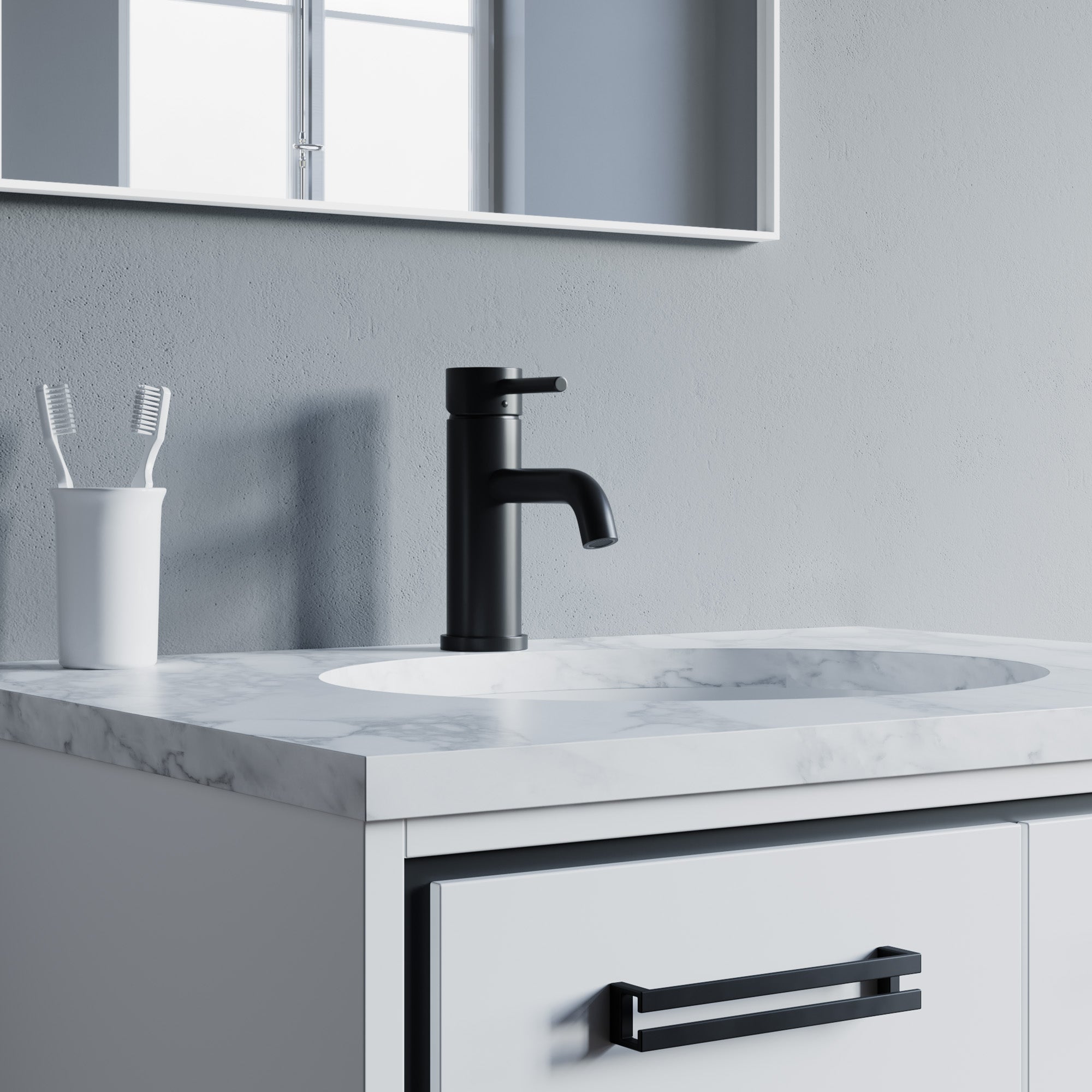 Single Handle Lavatory Faucet - 8001 011