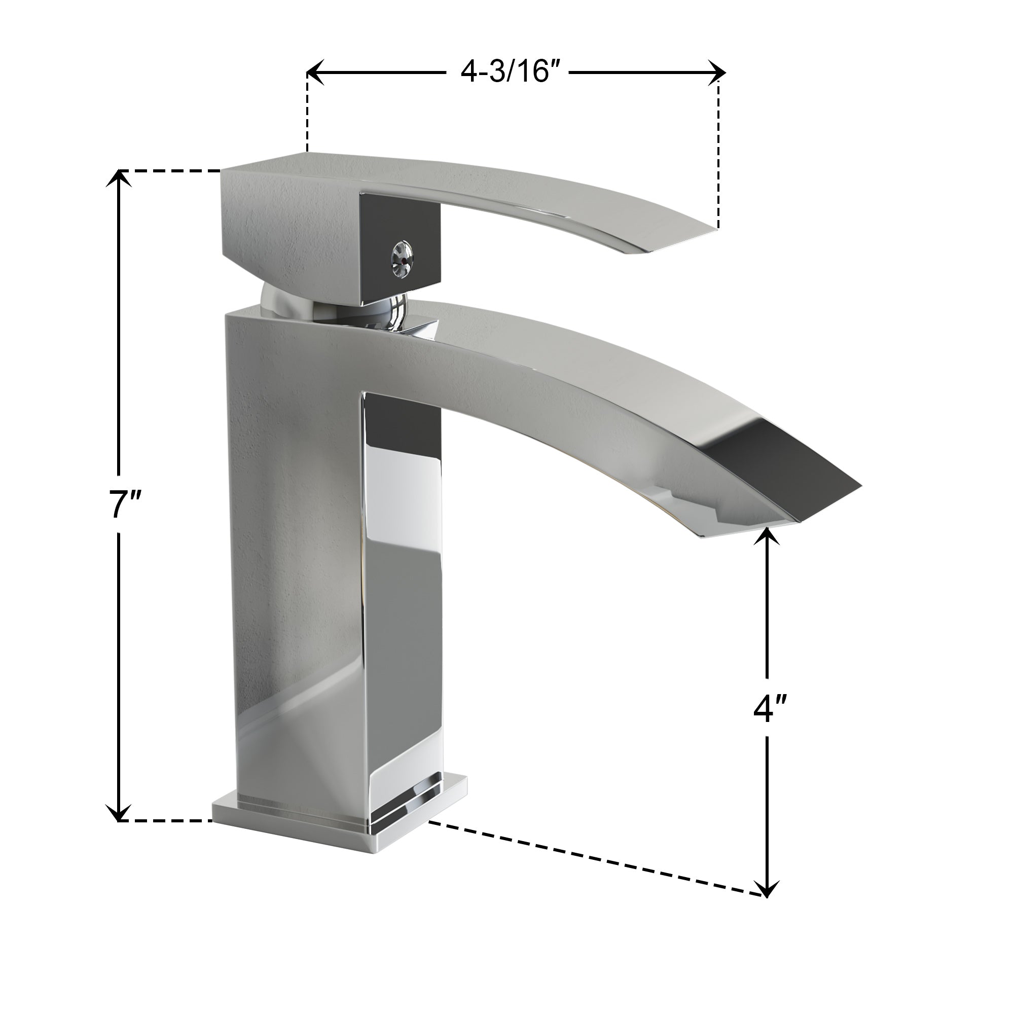 Single Handle Lavatory Faucet - 8001 013