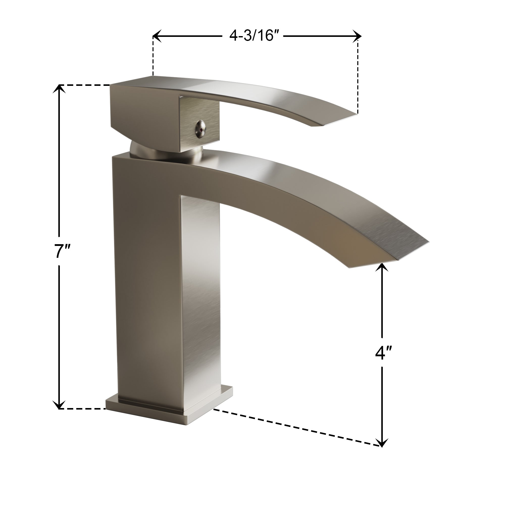 Single Handle Lavatory Faucet - 8001 013