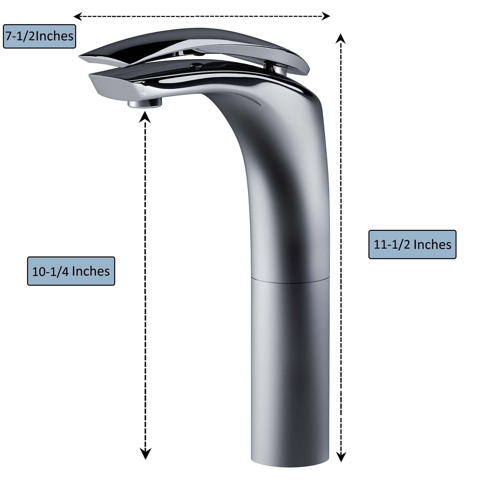 Single Handle Lavatory Faucet - 8001 018