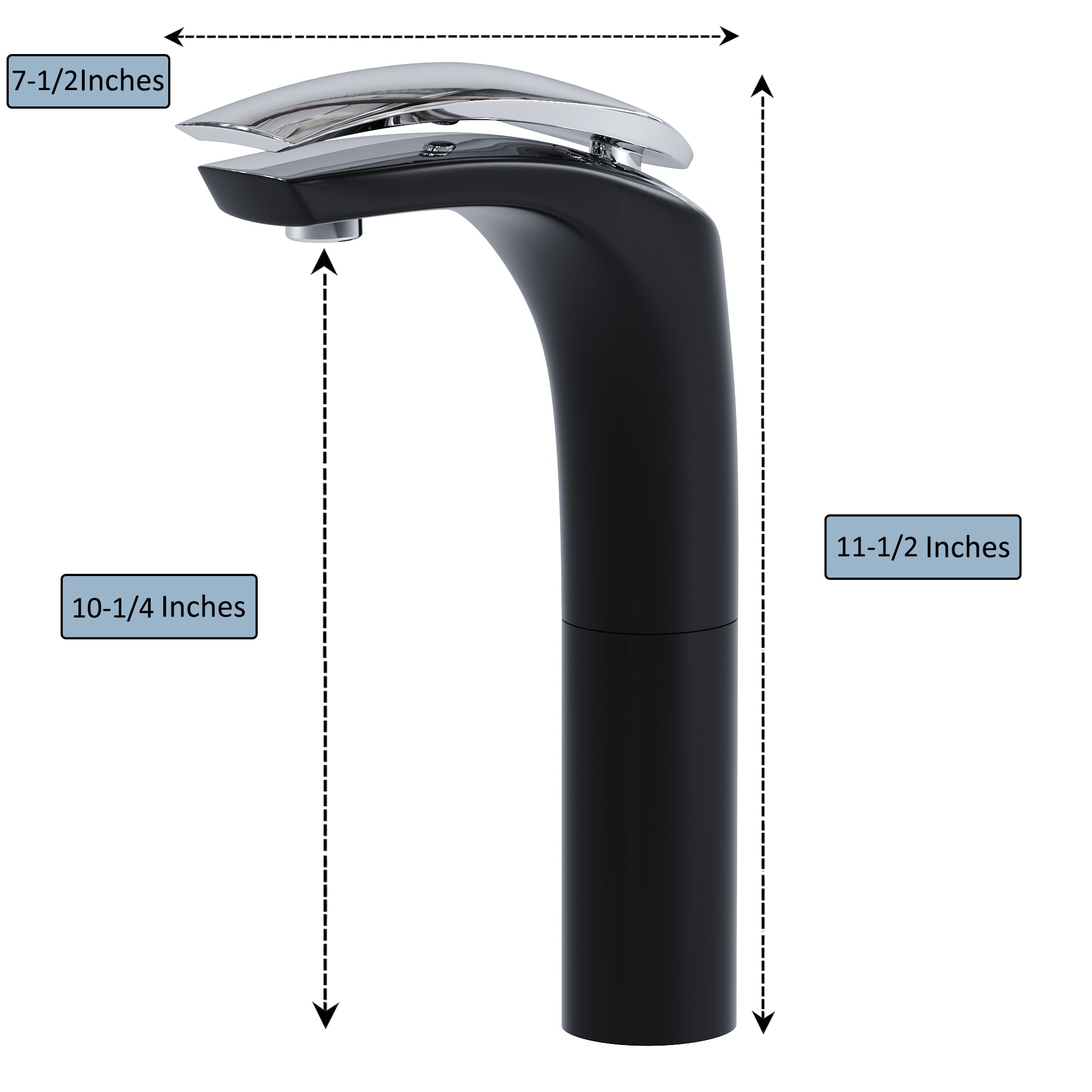 Single Handle Lavatory Faucet - 8001 018