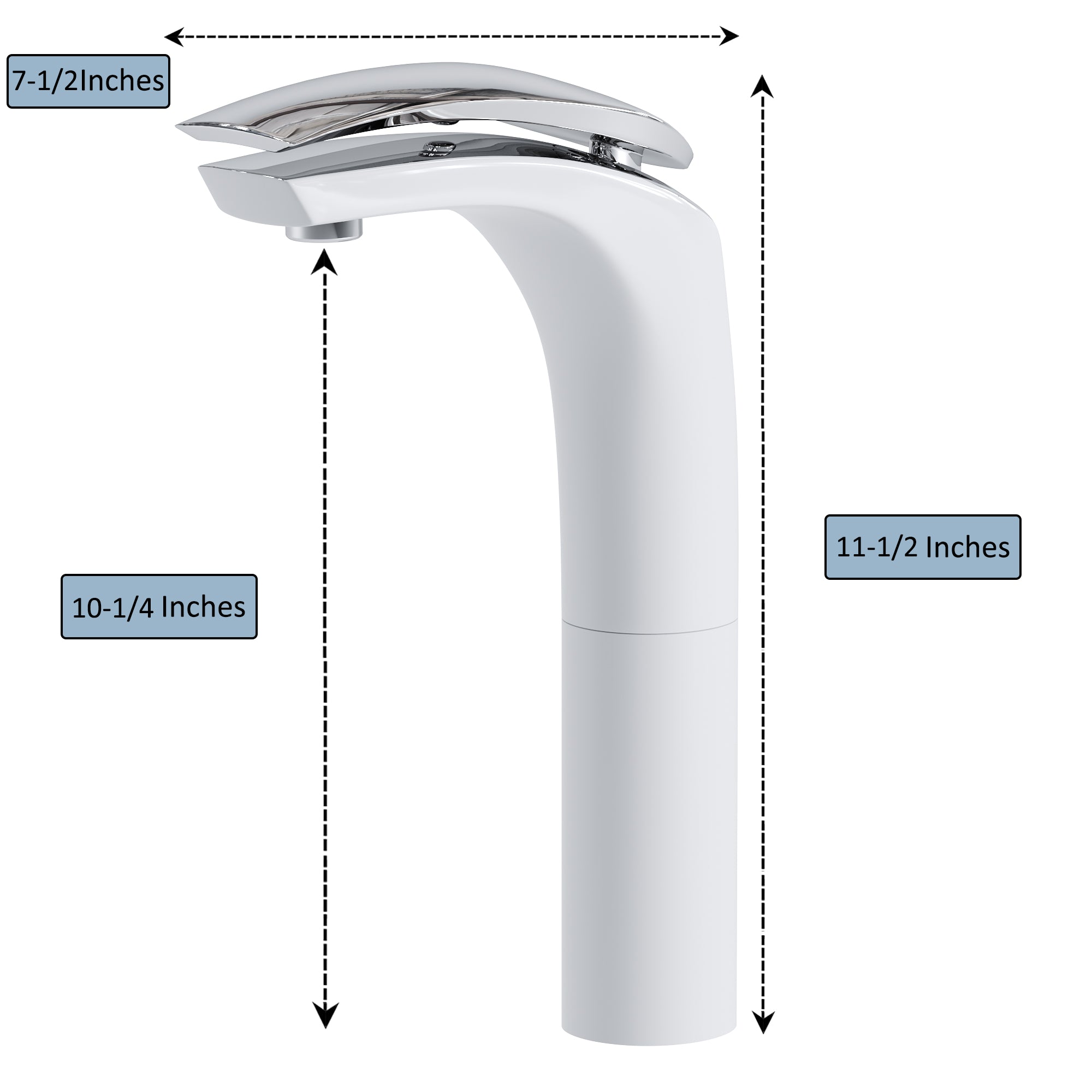 Single Handle Lavatory Faucet - 8001 018