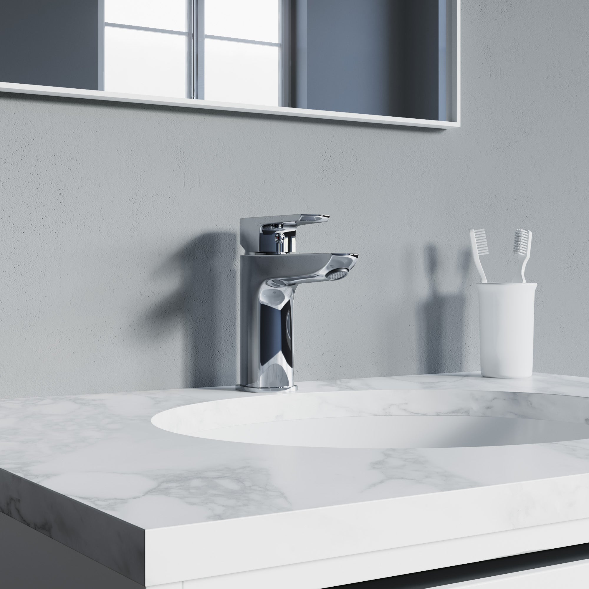 Single Handle Lavatory Faucet - 8001 021