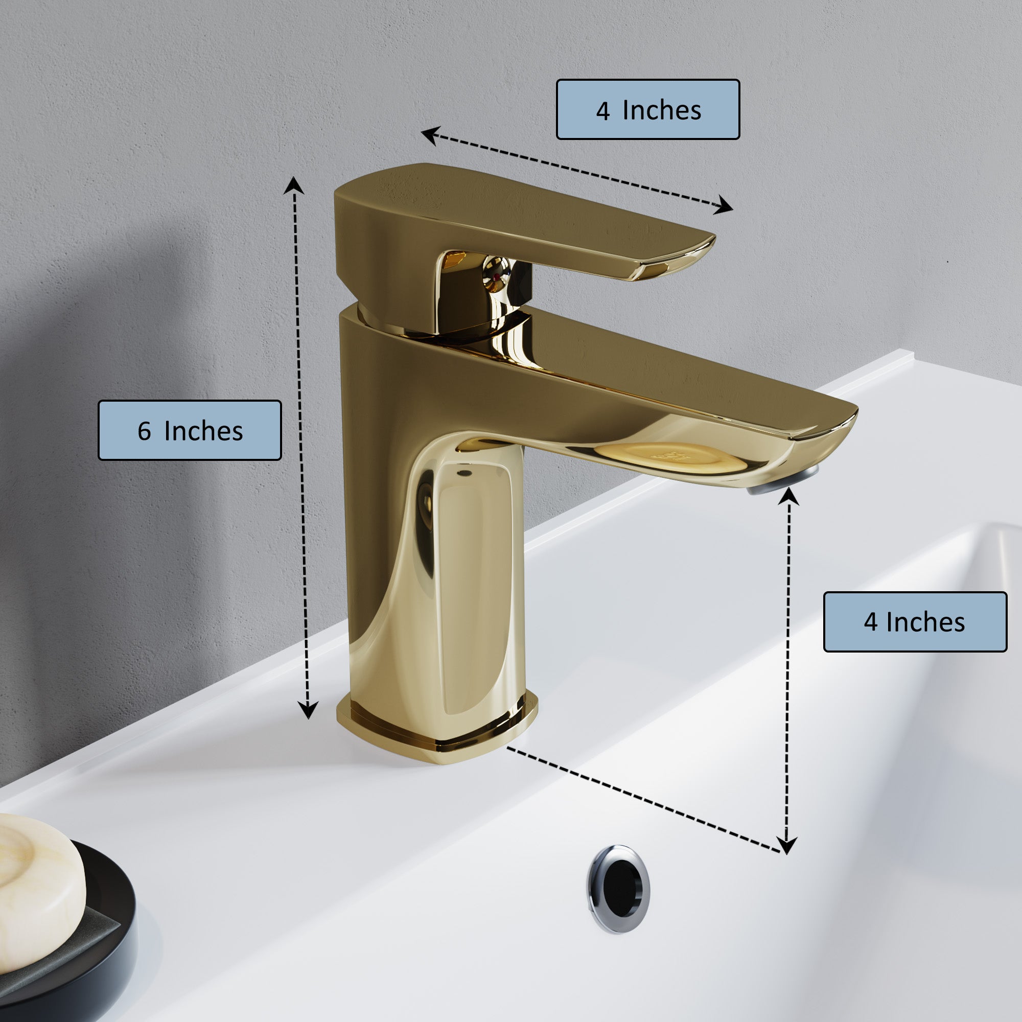 Single Handle Lavatory Faucet - 8001 021