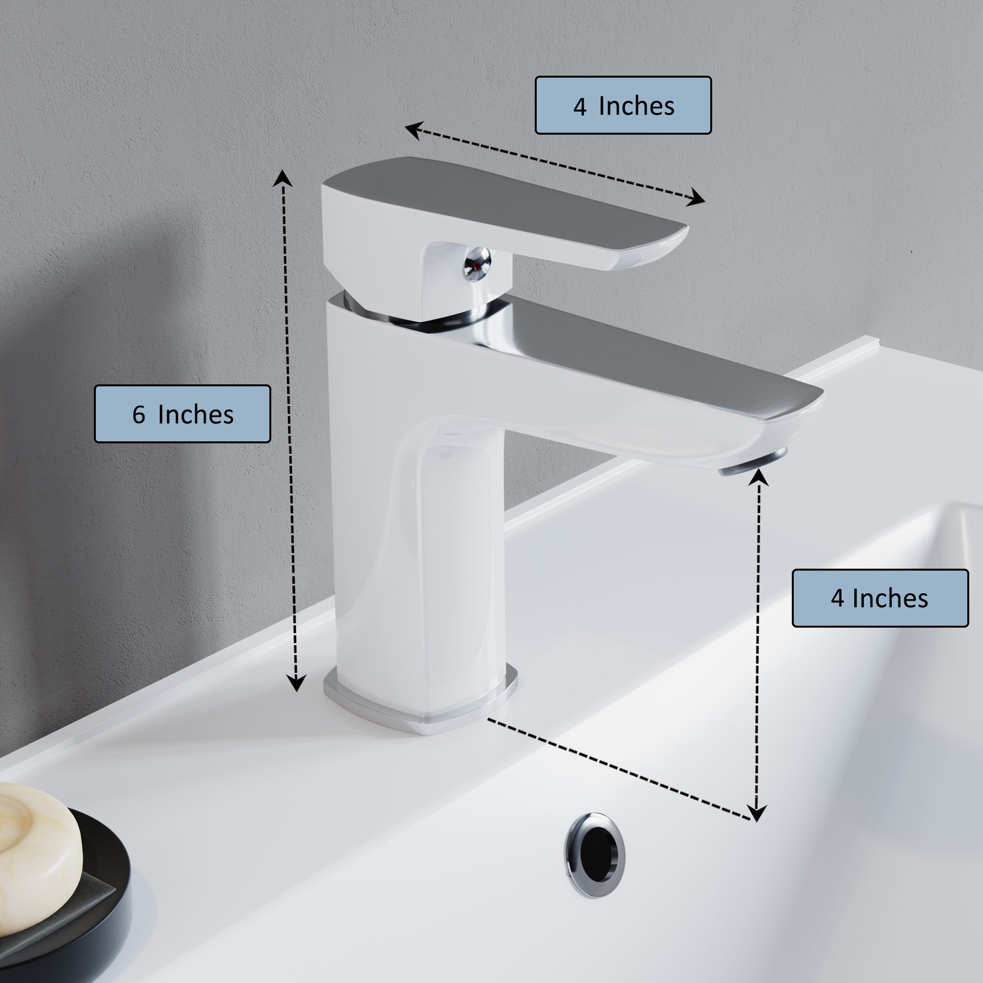 Single Handle Lavatory Faucet - 8001 021