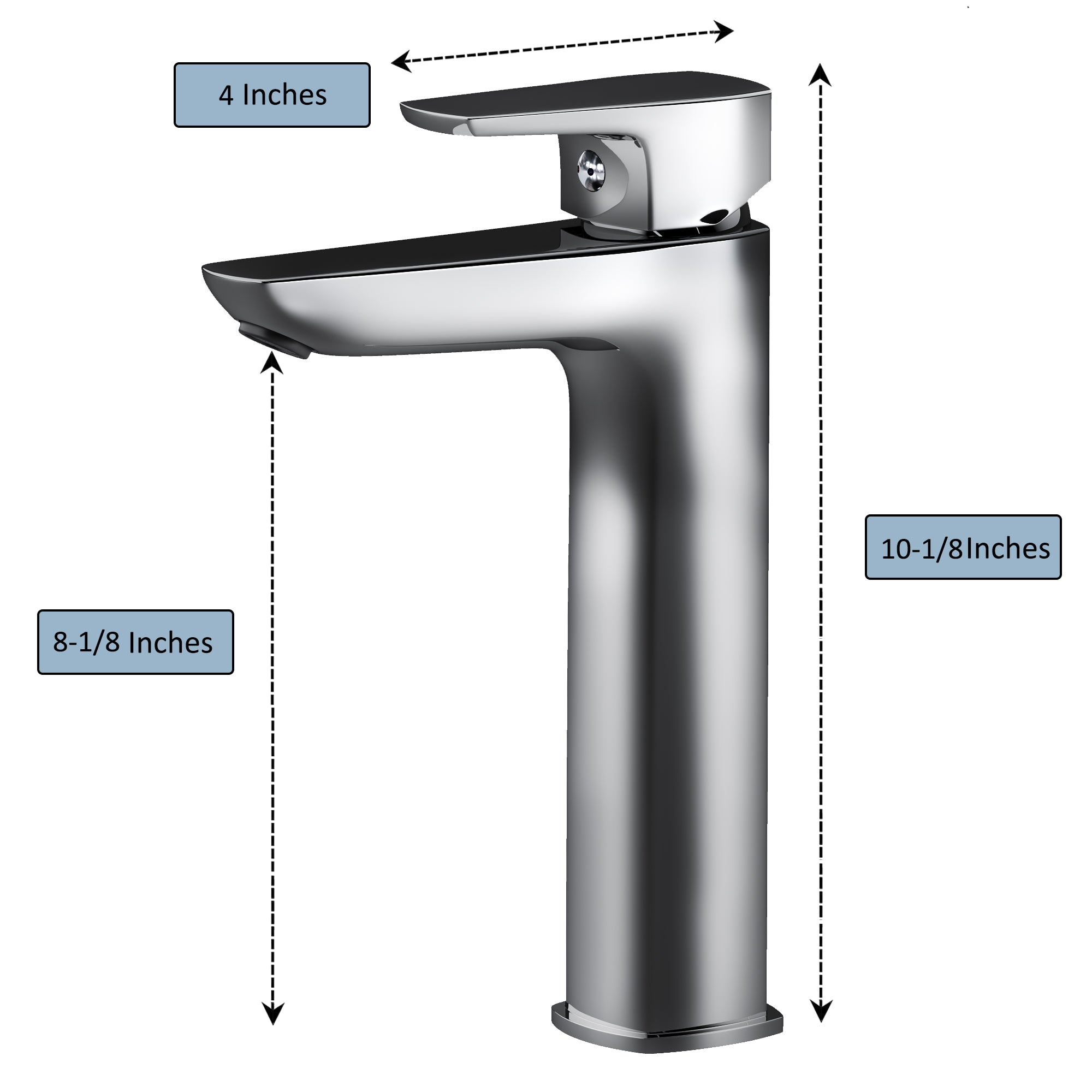 Single Handle Lavatory Faucet - 8001 022