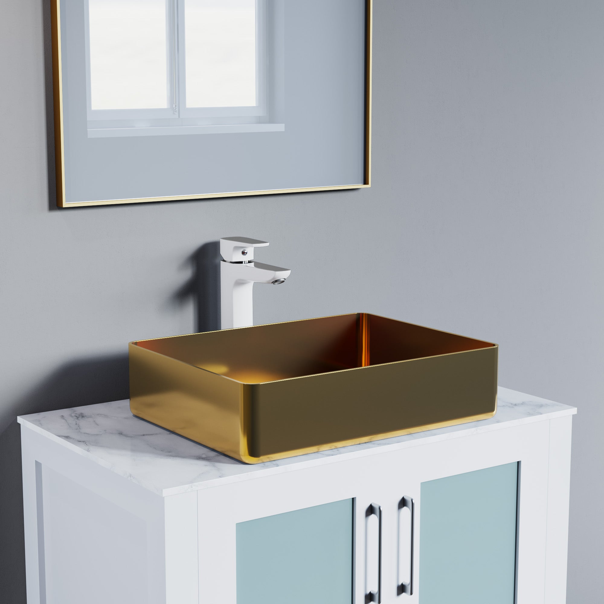 Single Handle Lavatory Faucet - 8001 022