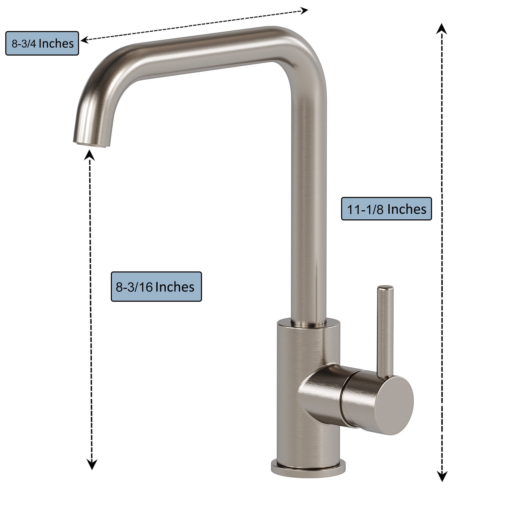 Single Handle Lavatory Faucet - 8001 008