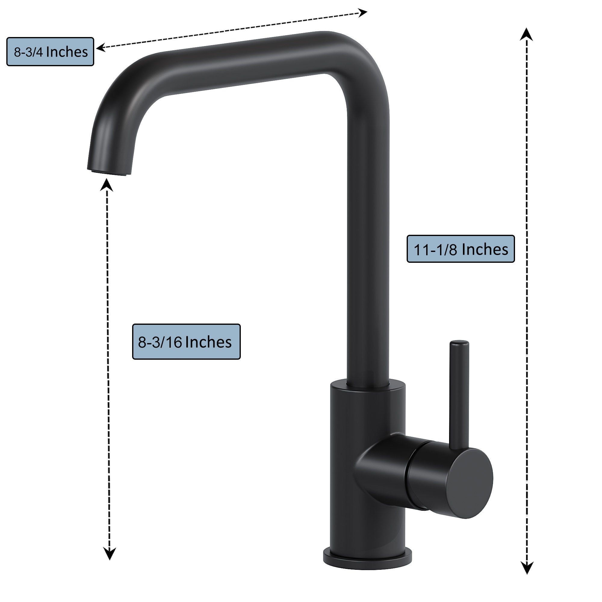 Single Handle Lavatory Faucet - 8001 008