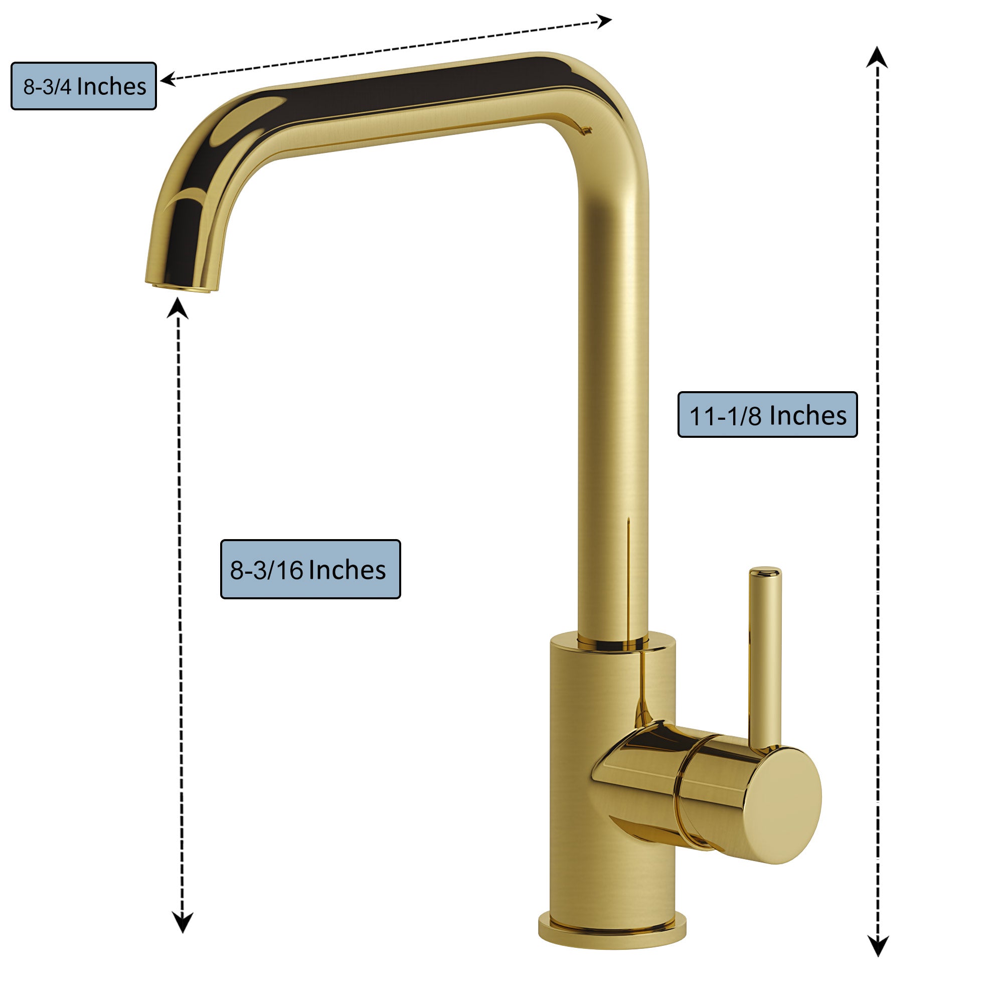 Single Handle Lavatory Faucet - 8001 008