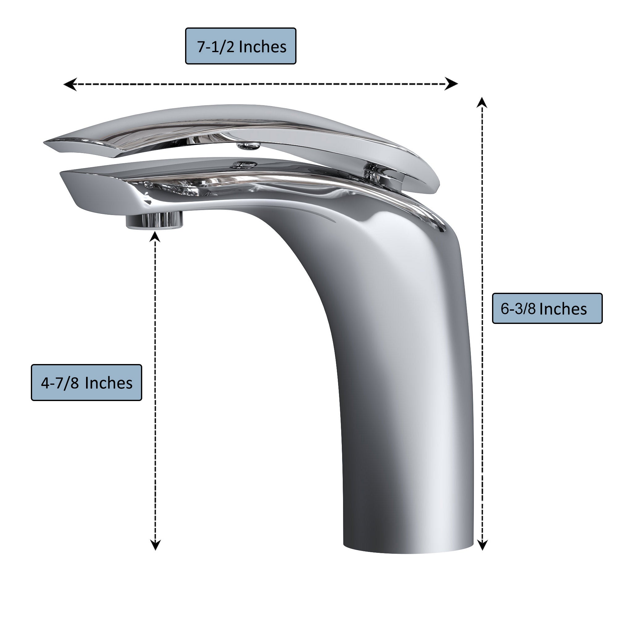 Single Handle Lavatory Faucet - 8001 017