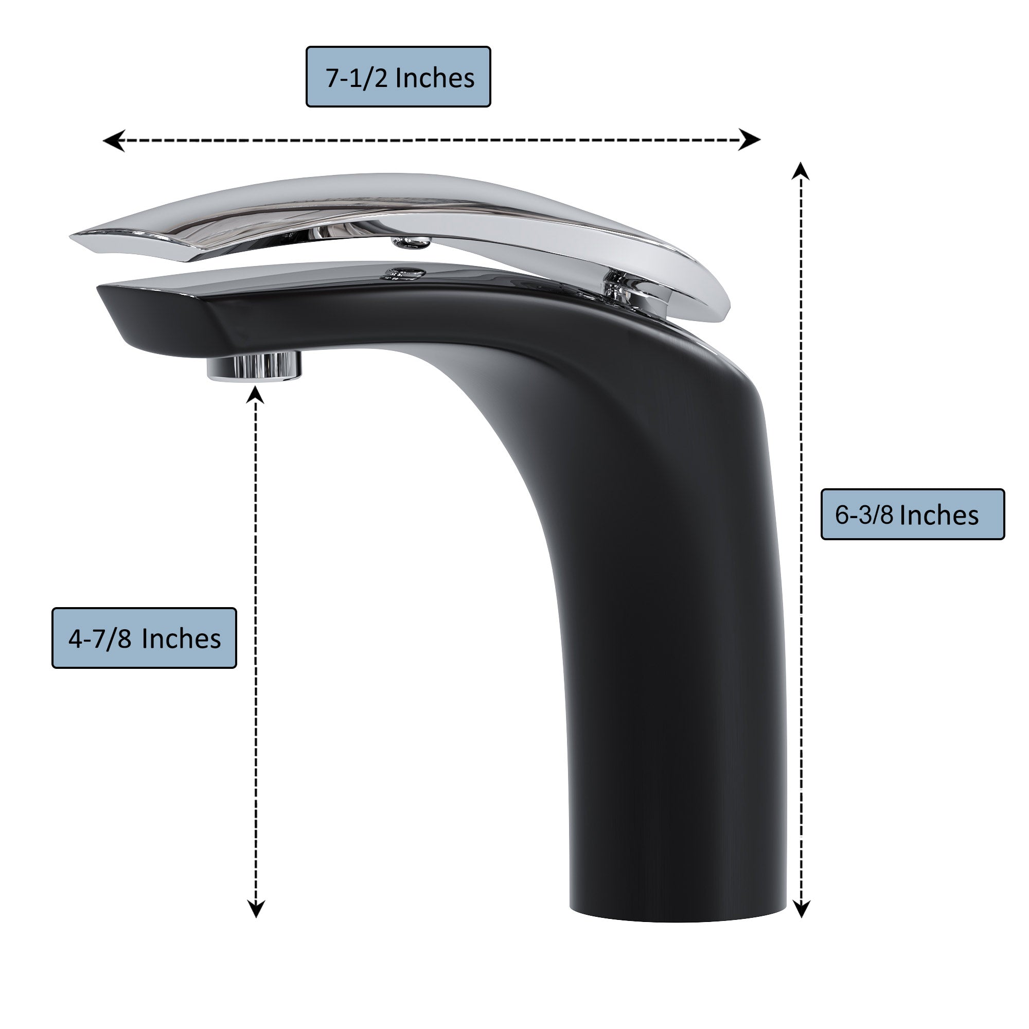 Single Handle Lavatory Faucet - 8001 017