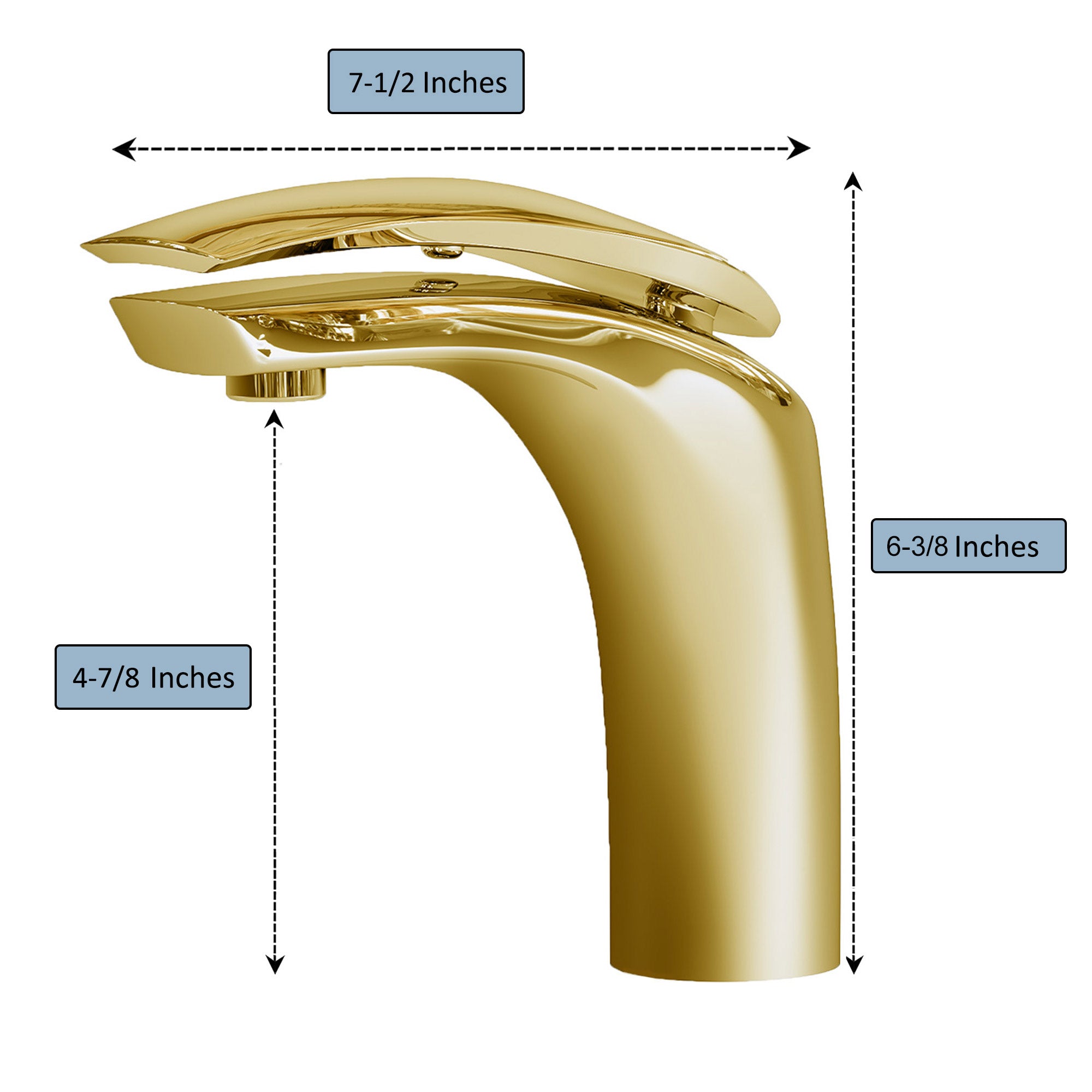 Single Handle Lavatory Faucet - 8001 017