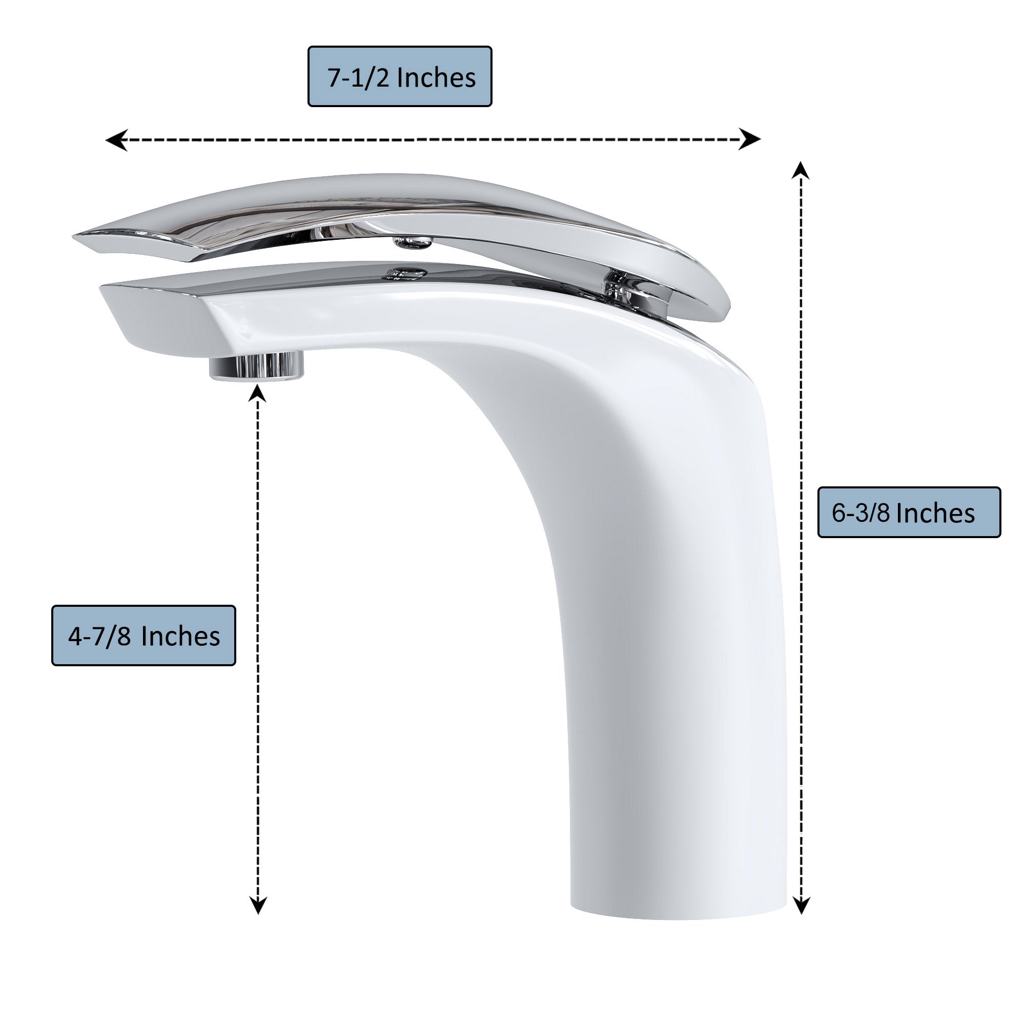 Single Handle Lavatory Faucet - 8001 017