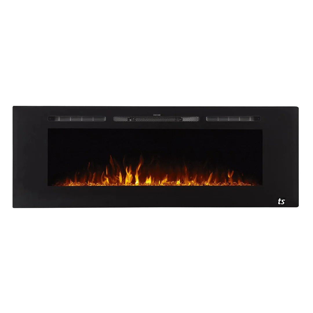 Touchstone Sideline® 60″ Recessed Smart Electric Fireplace with Heat – 80011