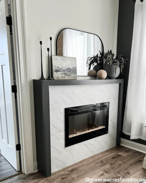 Touchstone Sideline® 36" Recessed Smart Electric Fireplace with Heat – 80014