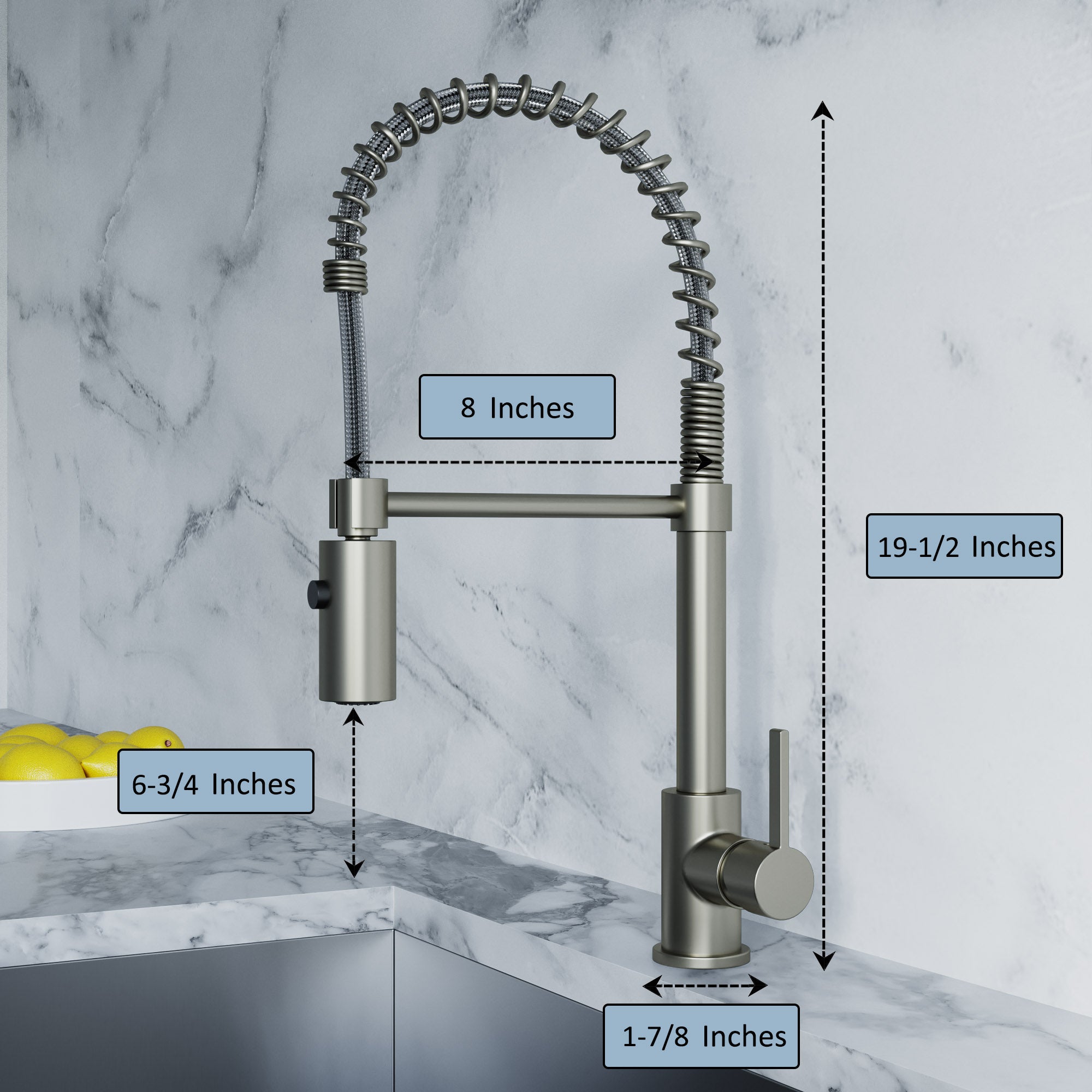 Single Handle Kitchen Faucet - 8002 006