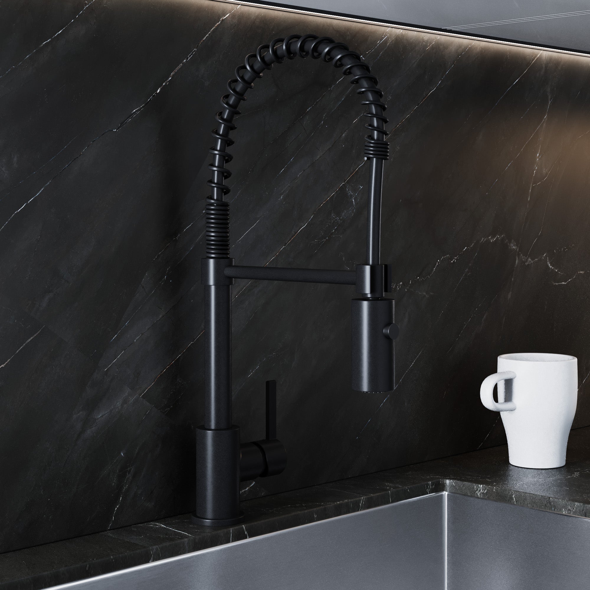 Single Handle Kitchen Faucet - 8002 006