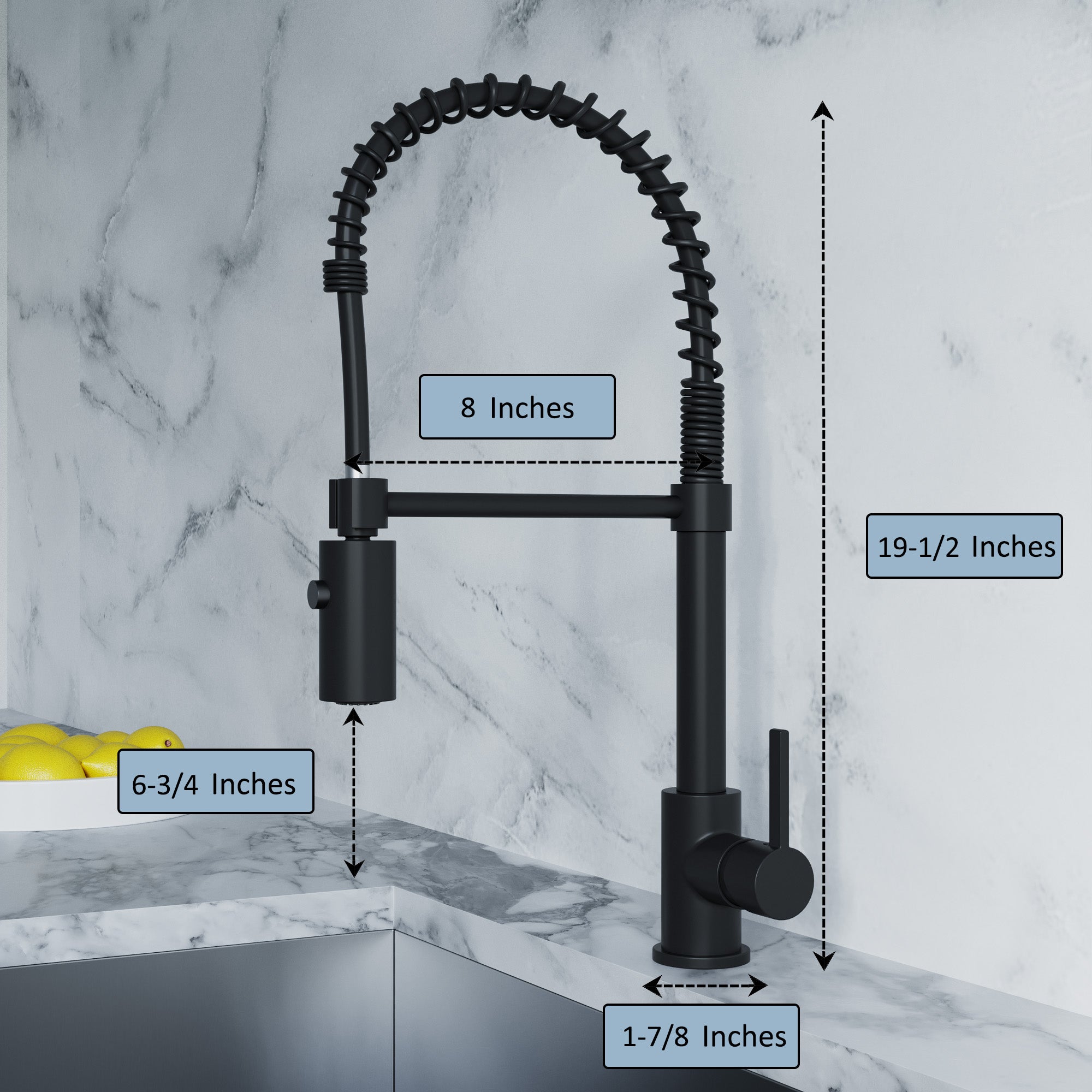 Single Handle Kitchen Faucet - 8002 006
