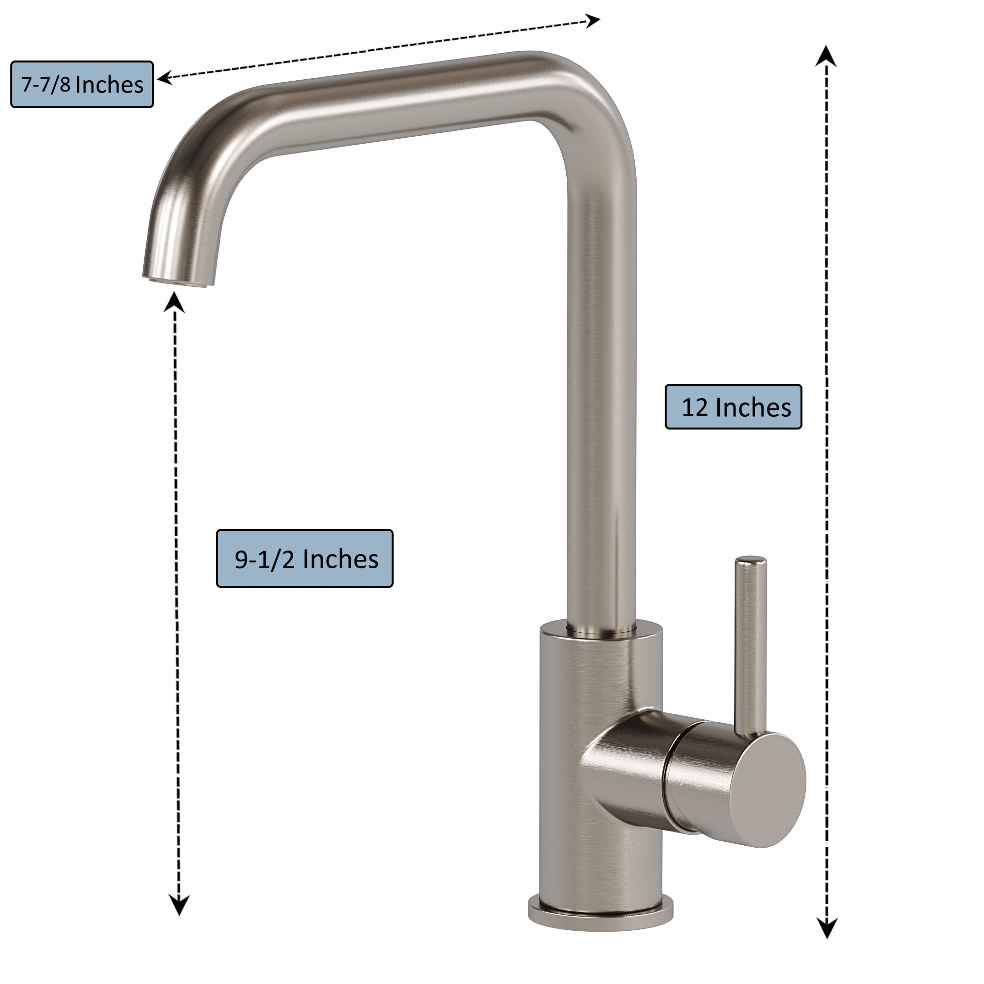 Single Handle Kitchen Faucet - 8002 008