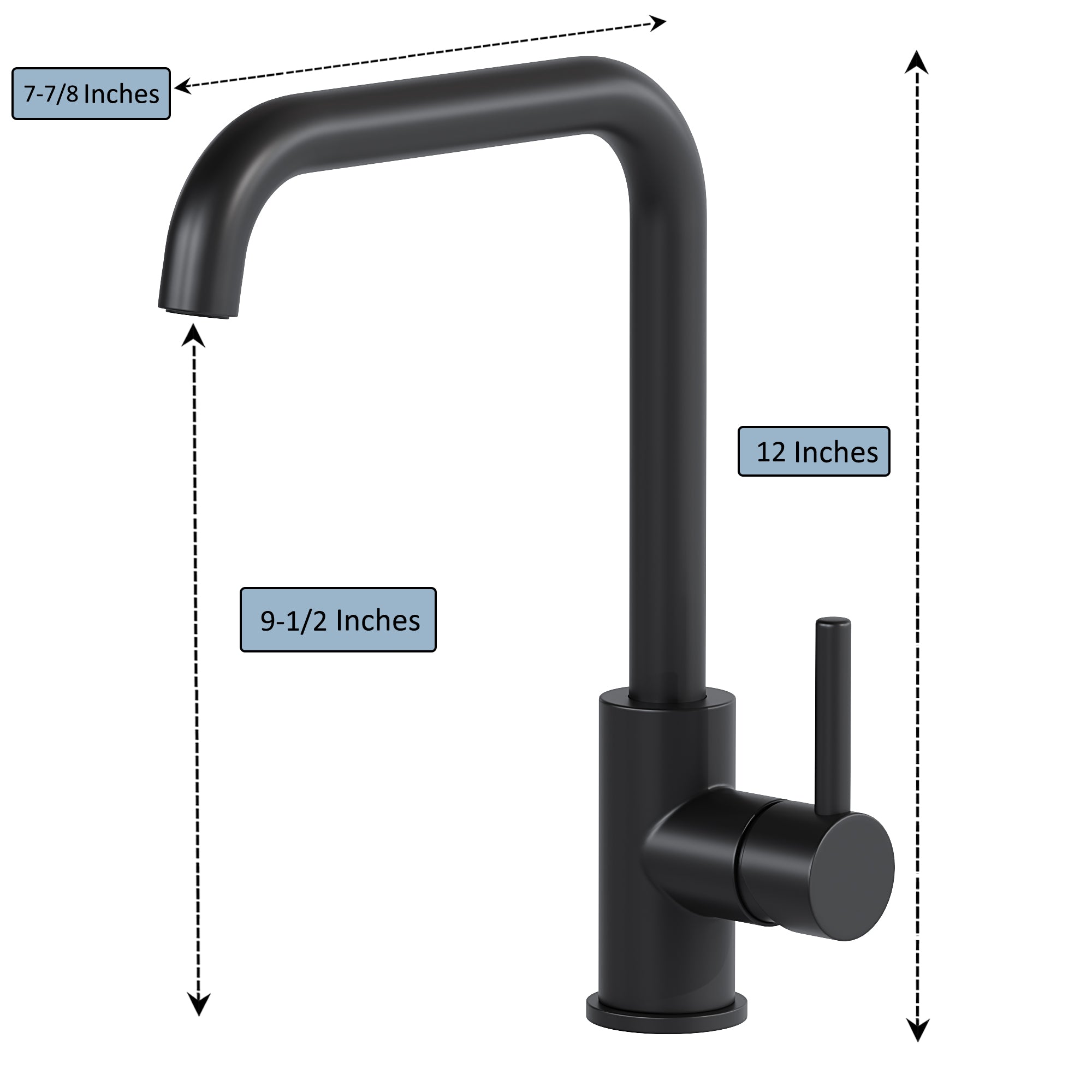 Single Handle Kitchen Faucet - 8002 008