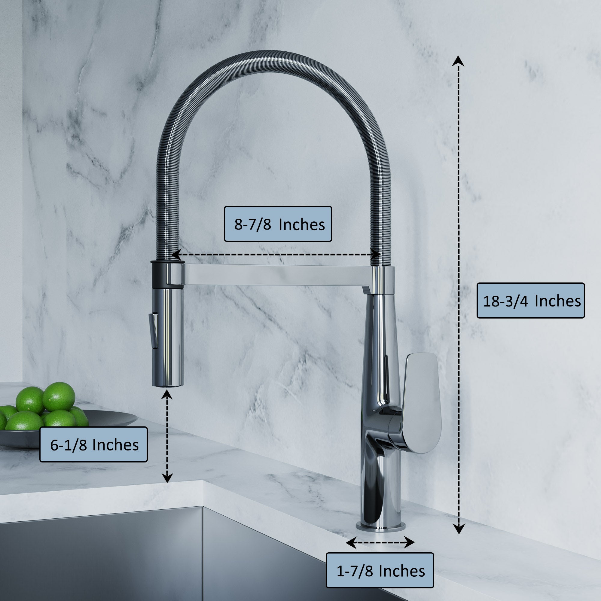 Single Handle Kitchen Faucet - 8002 016 01