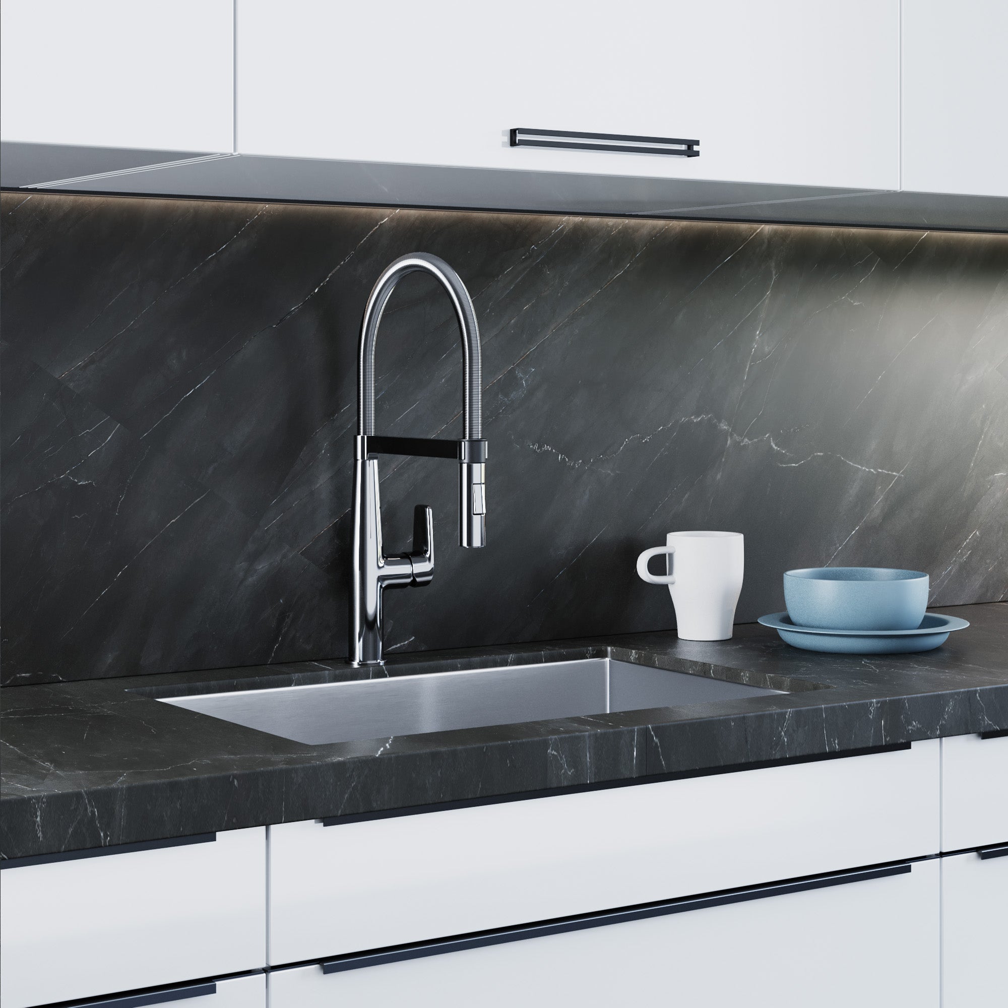 Single Handle Kitchen Faucet - 8002 016 01