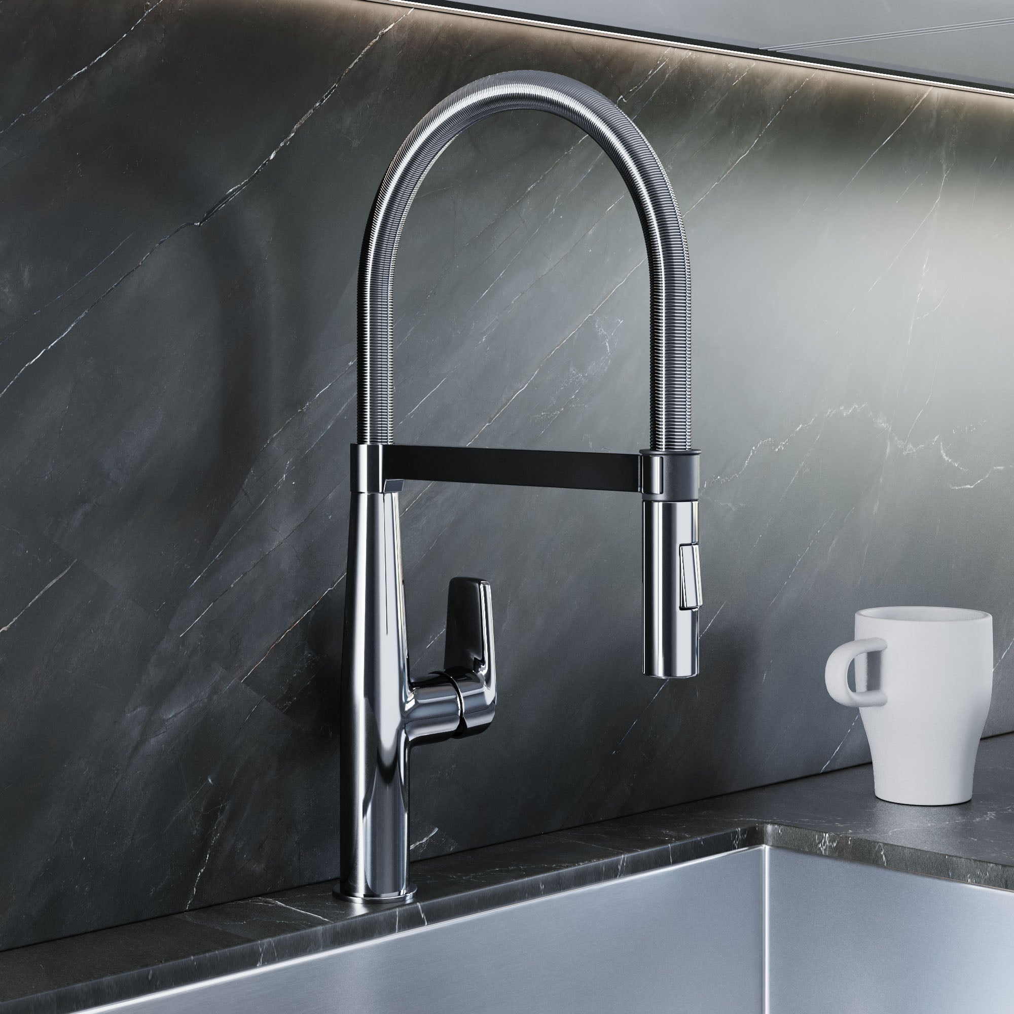 Single Handle Kitchen Faucet - 8002 016 01