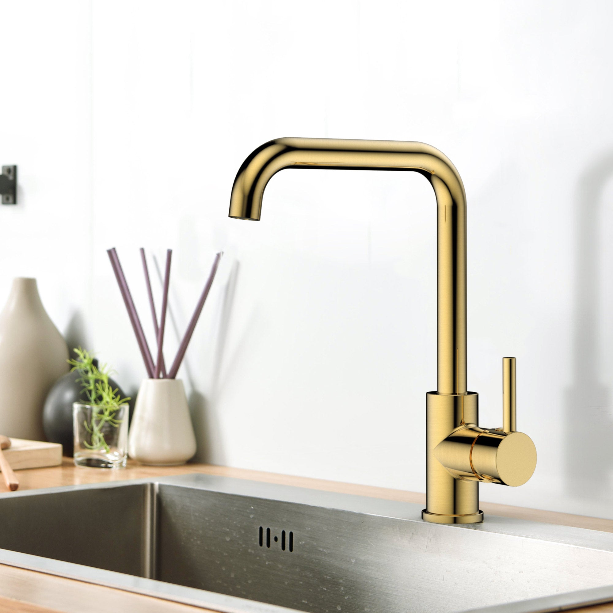 Single Handle Kitchen Faucet - 8002 008