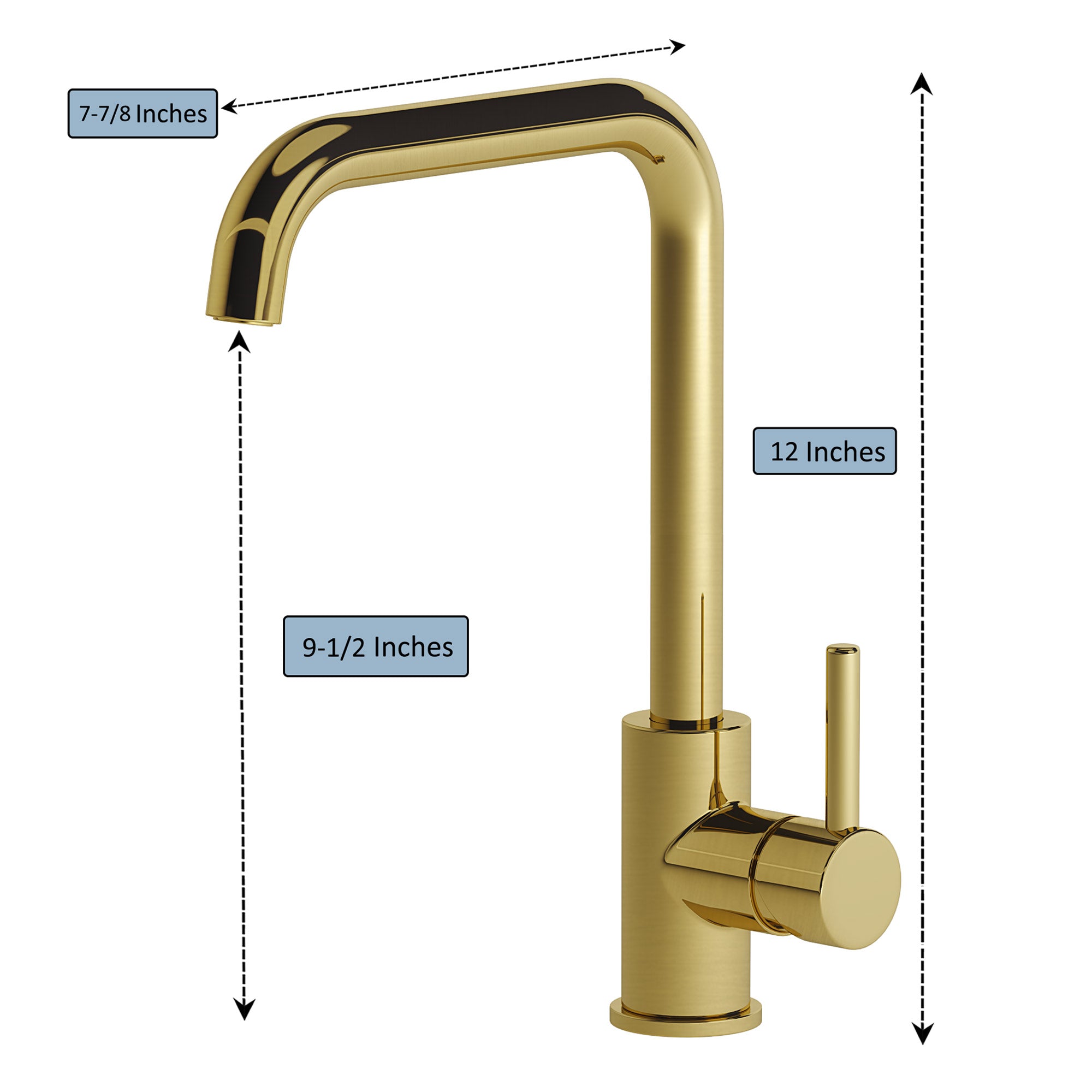 Single Handle Kitchen Faucet - 8002 008