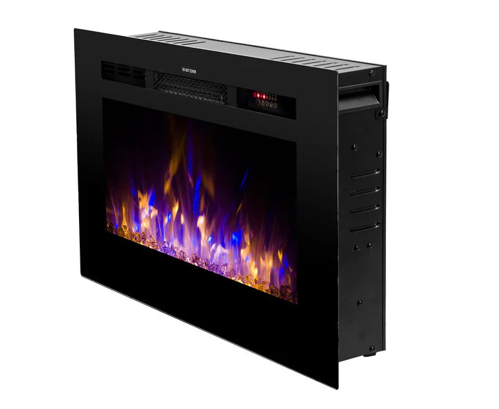 Touchstone Sideline® 28" Recessed Smart Electric Fireplace with Heat – 80028
