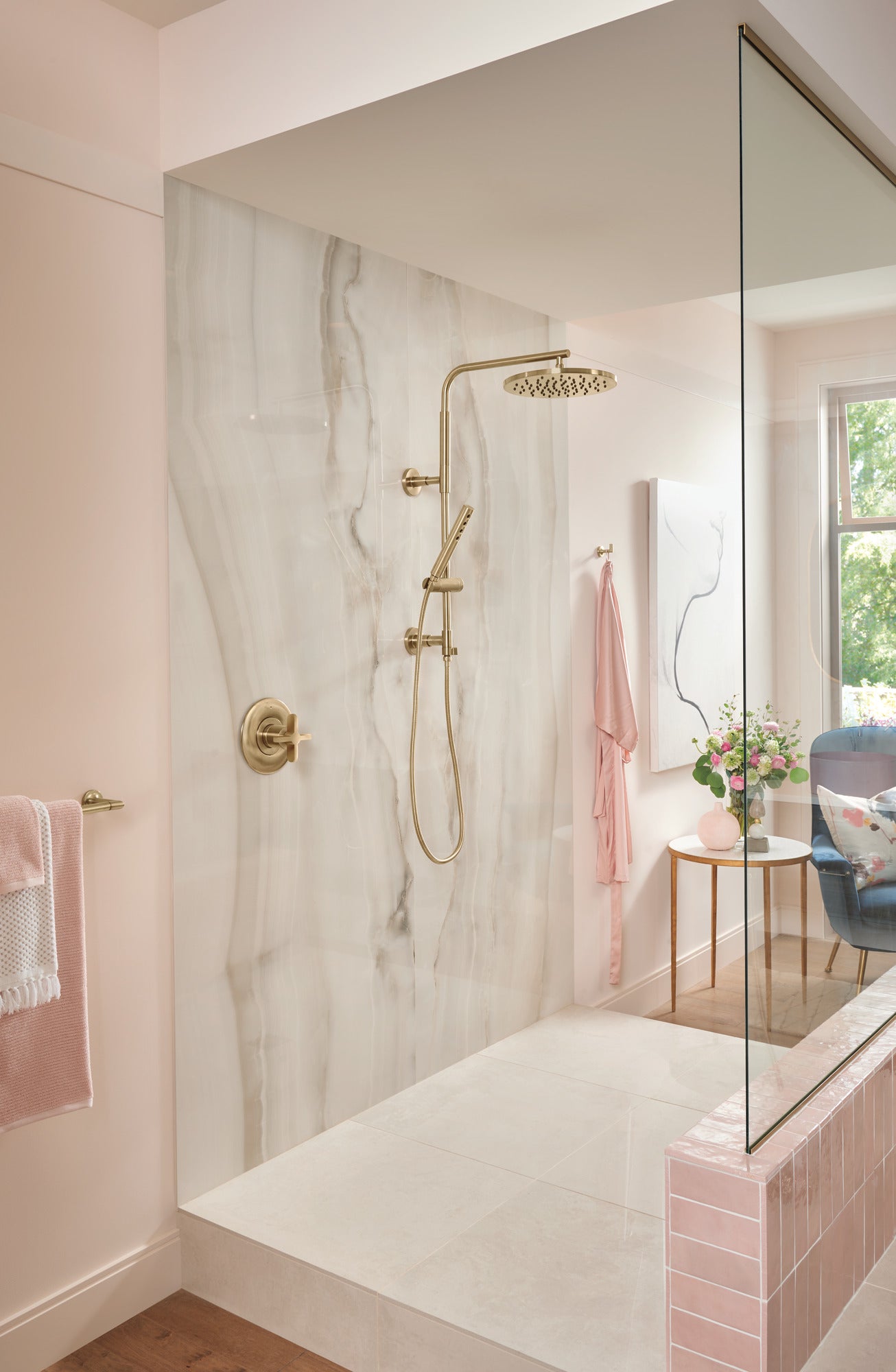 Brizo Essential™ Shower Linear Square Shower Column Extension