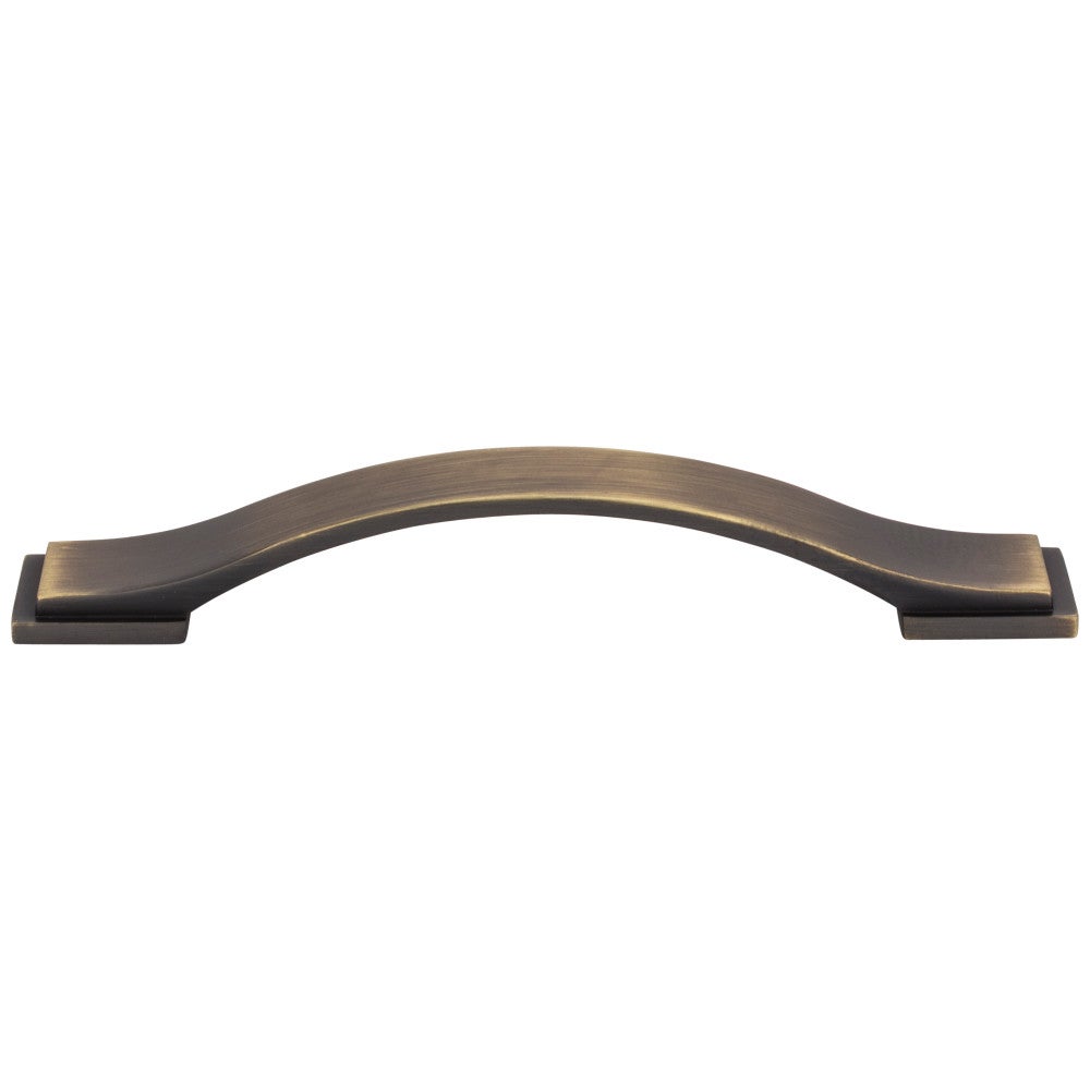 Hardware Resources 96 mm Center-to-Center Satin Nickel Strap Mirada Cabinet Pull