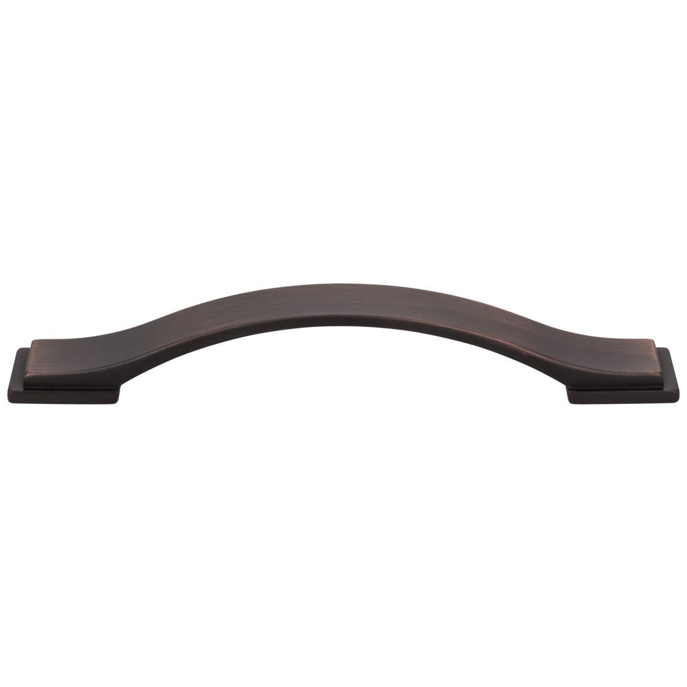 Hardware Resources 96 mm Center-to-Center Satin Nickel Strap Mirada Cabinet Pull