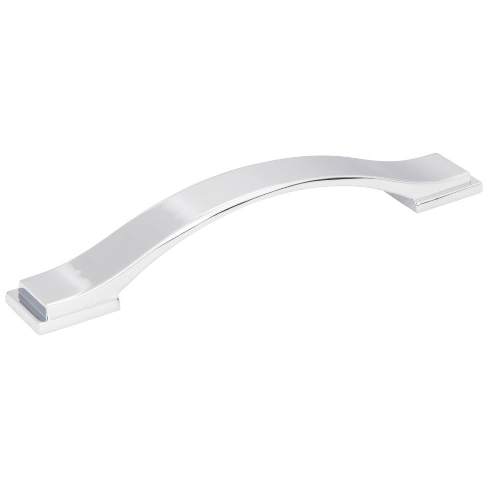 Hardware Resources 96 mm Center-to-Center Satin Nickel Strap Mirada Cabinet Pull